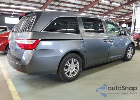 2012 Honda Odyssey Ex from USA, damaged, VIN 5FNRL5H45CB067654